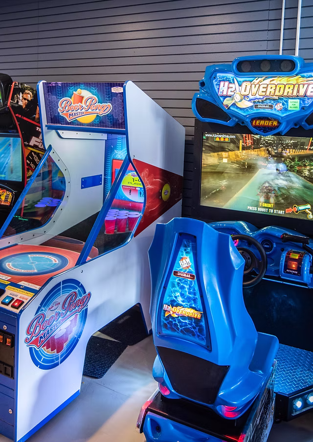 Racing arcade games